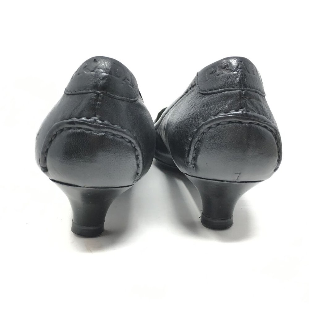 Prada Horsebit Pump Heels Shoes Size 36 EU/6 US - Picture 6 of 8